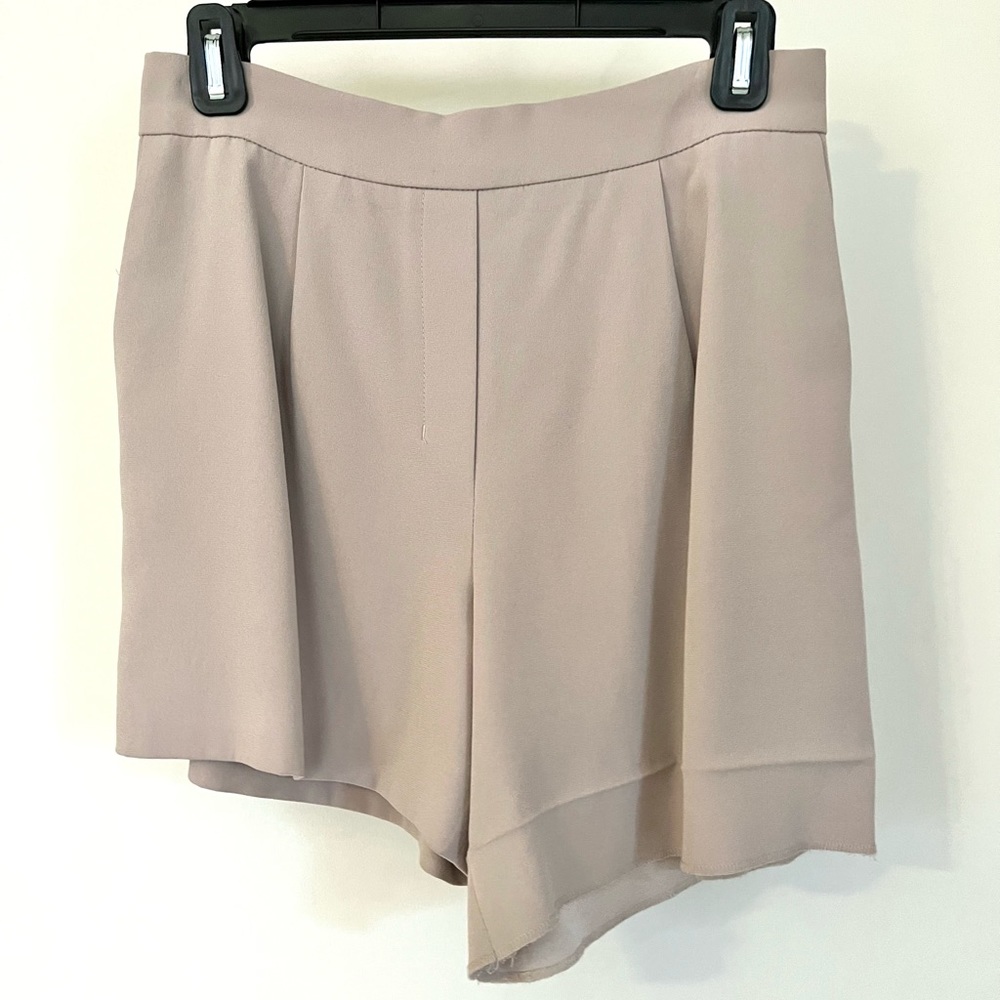 Aritzia Babaton Shorts in a Kahki Color 4